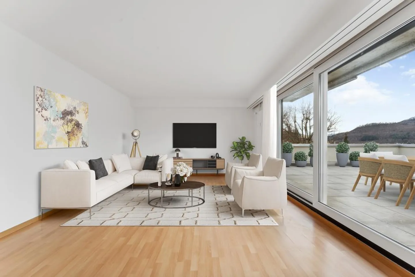 Appartamento luminoso su Sonnenhügel con grande terrazza - Foto 2 di 11