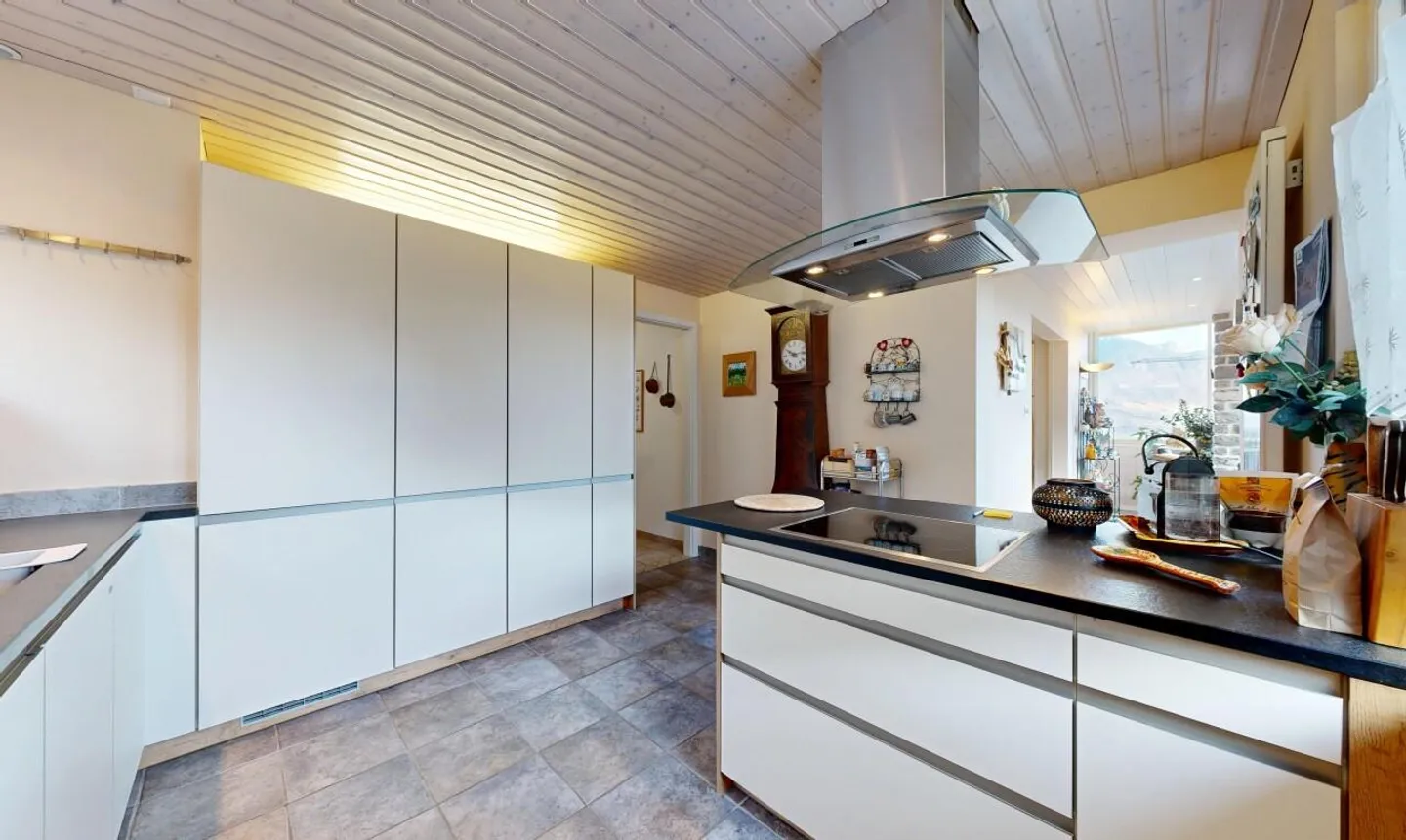 Einzelvilla mit dominanter Aussicht und großem Grundstück in Vouvry - Foto 9 von 11