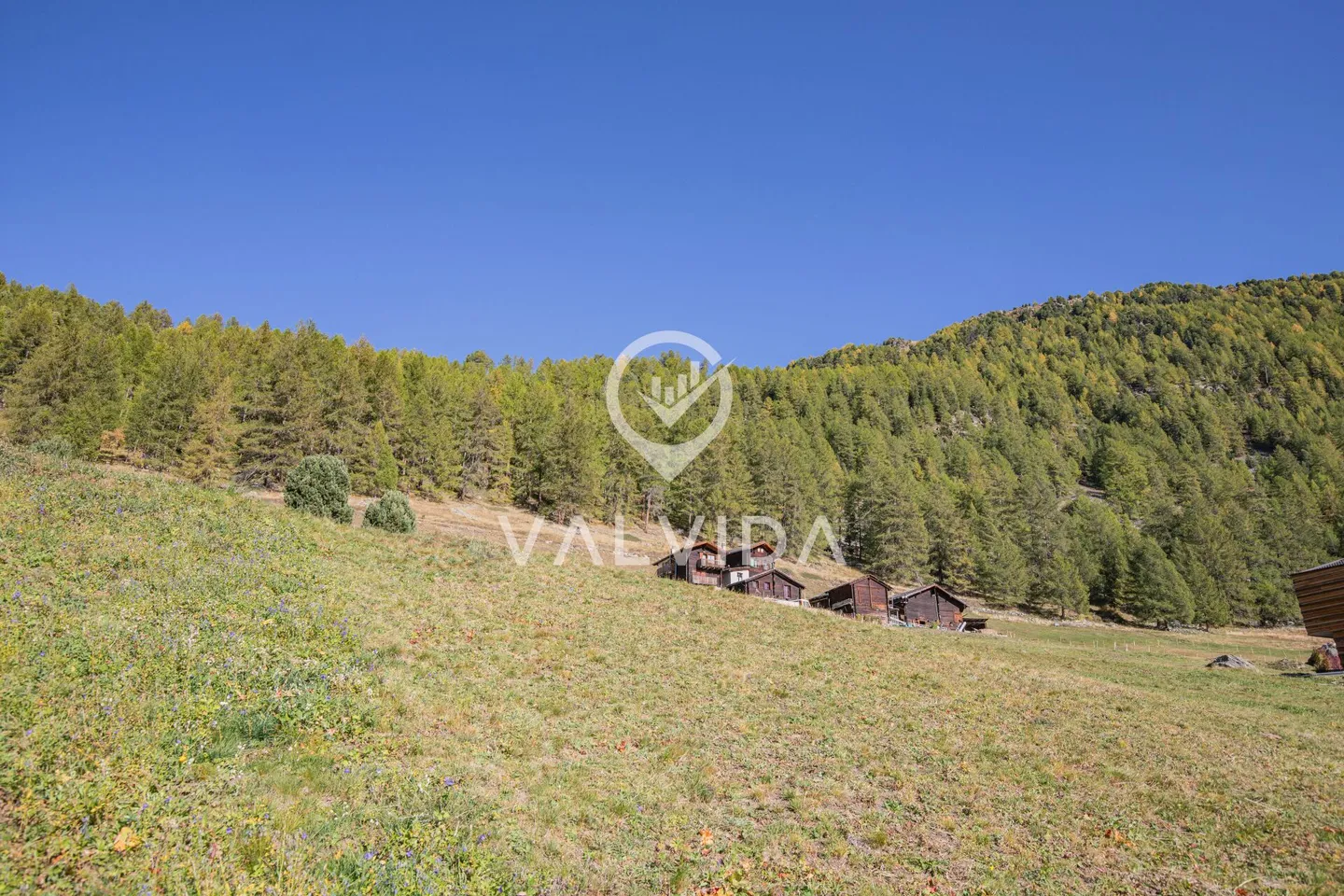 Bauland an sonniger Lage in Gspon - Foto 7 von 7