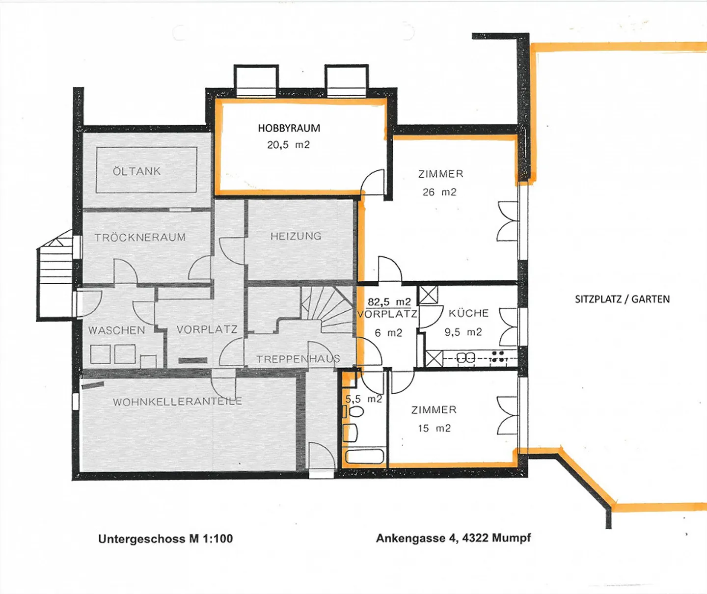 2.5-room apartment with hobby room and garden - Photo 8 of 8