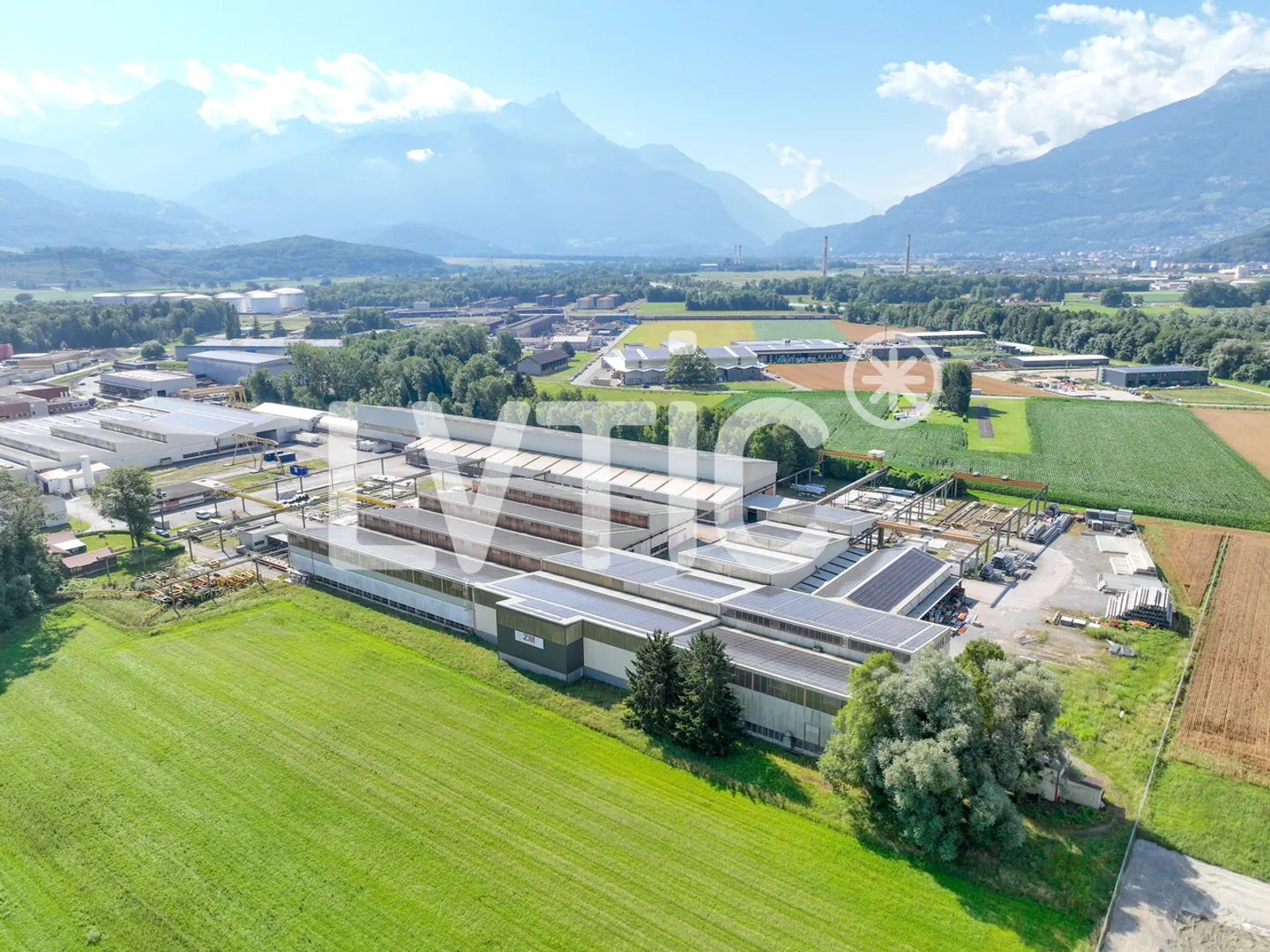 Couverts industriels de 2800 m2 divisibles à louer à Aigle - Photo 9 sur 13