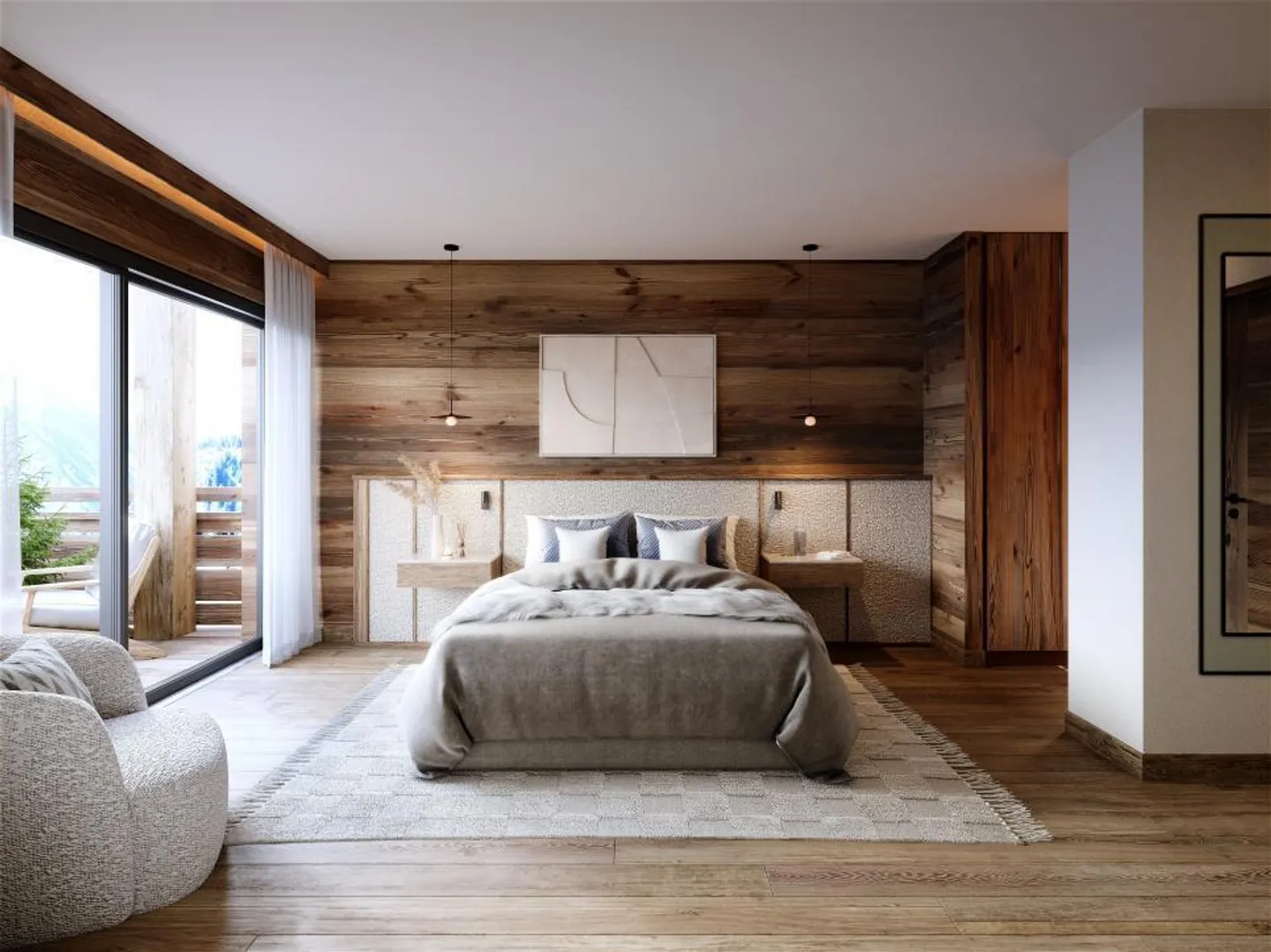 PROGETTO DI 2 NUOVI CHALET A MEDIERES (VERBIER) - Foto 7 di 8