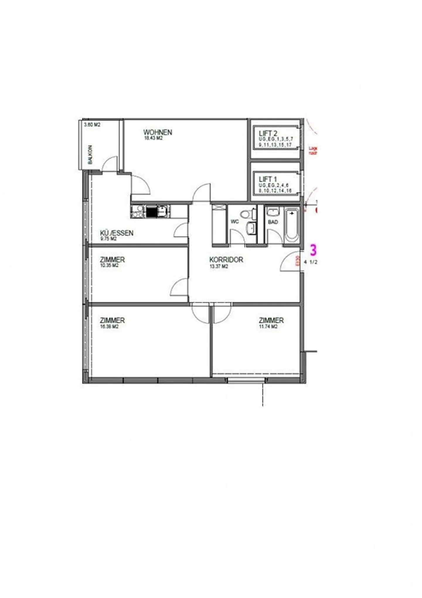 Ihr neues Zuhause im Zentrum - Foto 7 von 8