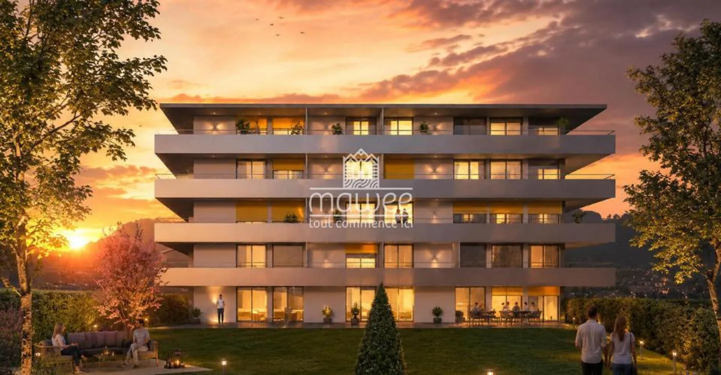 Nouvel appartement 3,5 pièces à Grône - Photo 2 sur 5