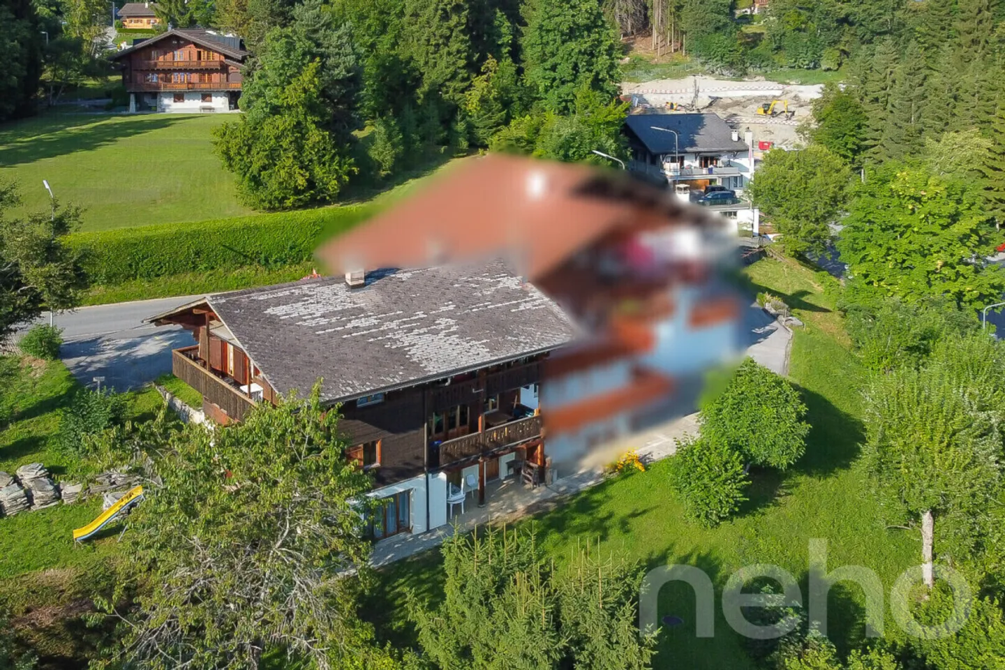 Chalet mit 4 Wohnungen in Villars - Foto 3 von 12