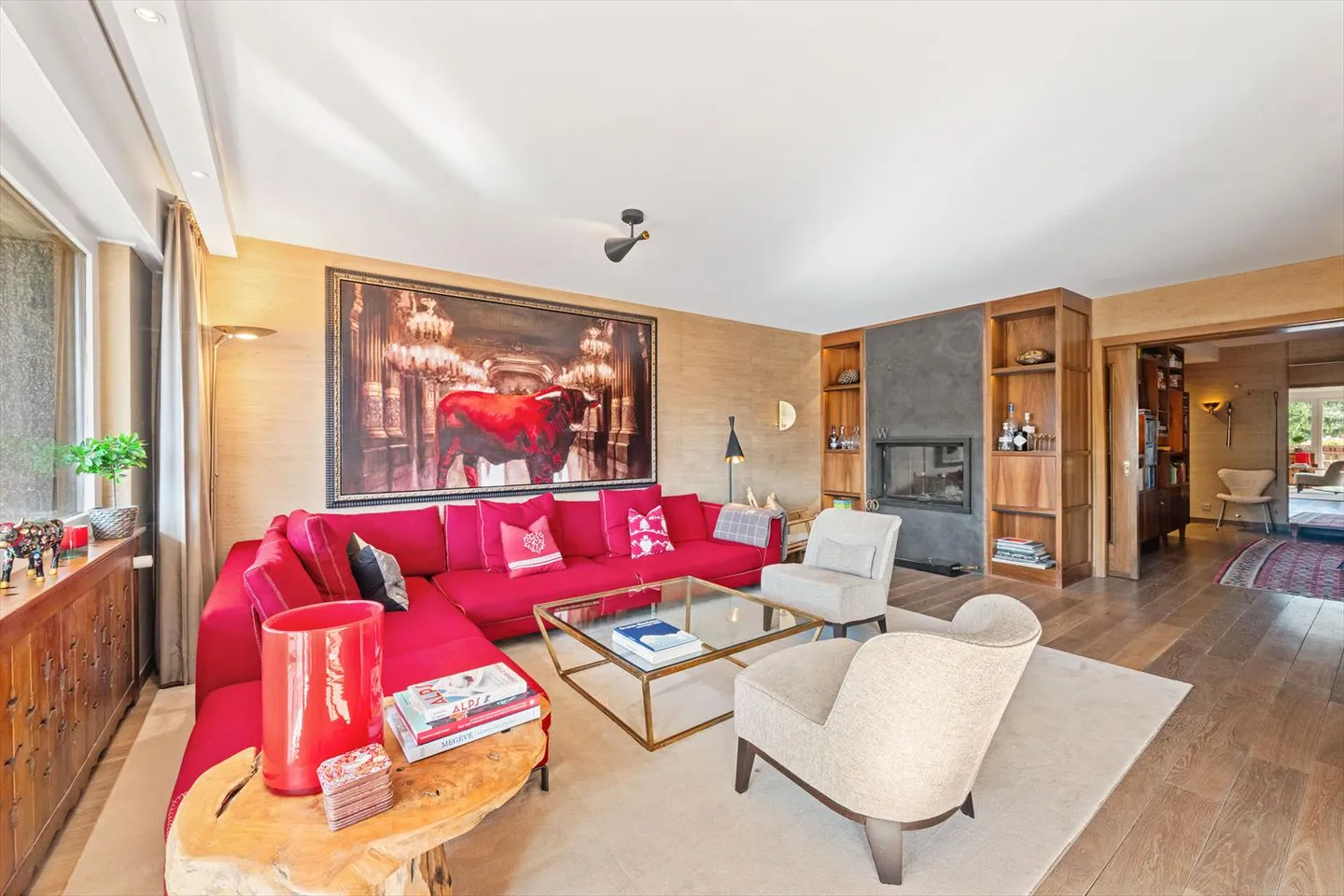 CRANS-MONTANA TSARBOUYE - Bright 4.5-room apartment next to the Jack Nicklaus Golf and the Chemin des Lanternes - Photo 4 of 21