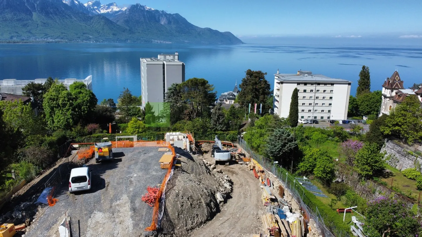 Nuovo progetto per 3 ville separate appena fuori Montreux - Foto 3 di 11