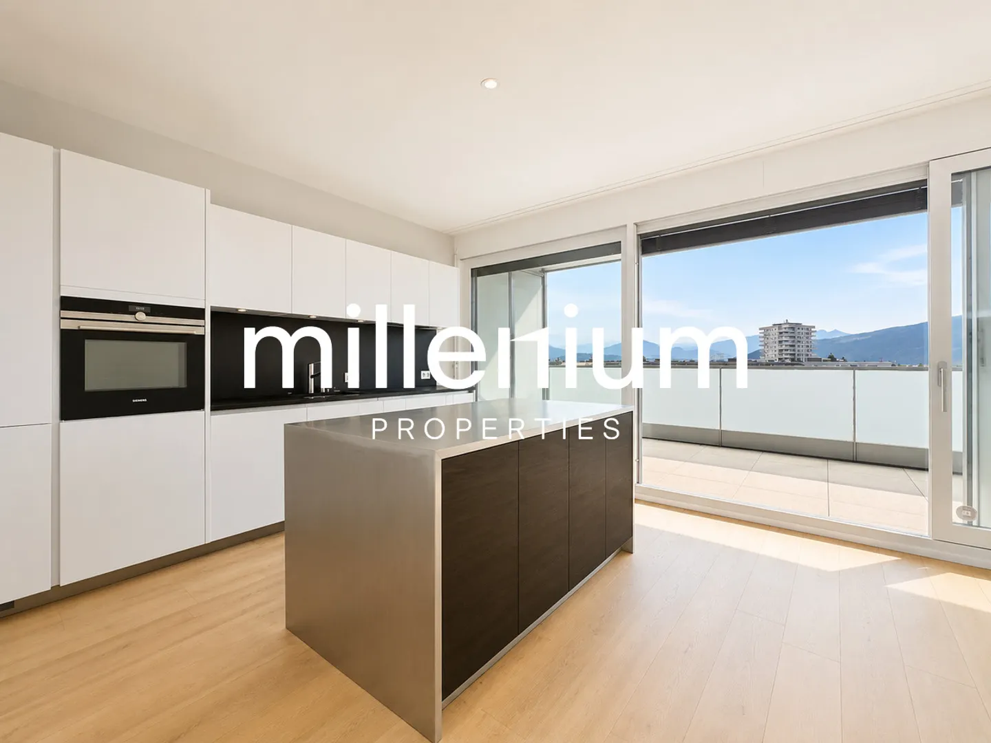 Superb penthouse duplex with lake and Mont-Blanc view in Chêne-Bougeries - Photo 6 of 15