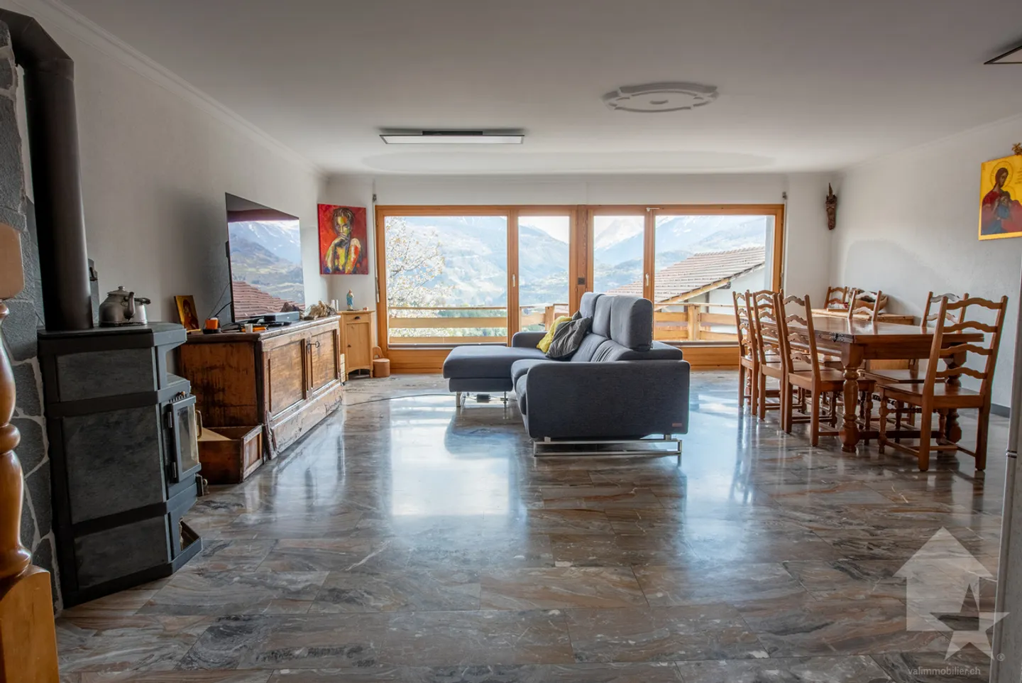 Spaziosa villa a schiera, bella vista, soleggiata e tranquilla - Foto 8 di 30