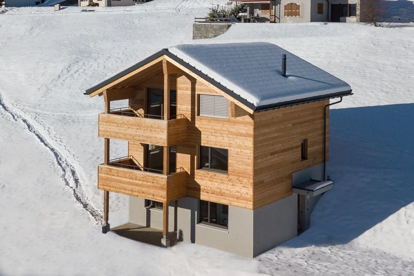 Chalet 'Vieux Valais' Riederalp Type J2 - Photo 1 sur 4