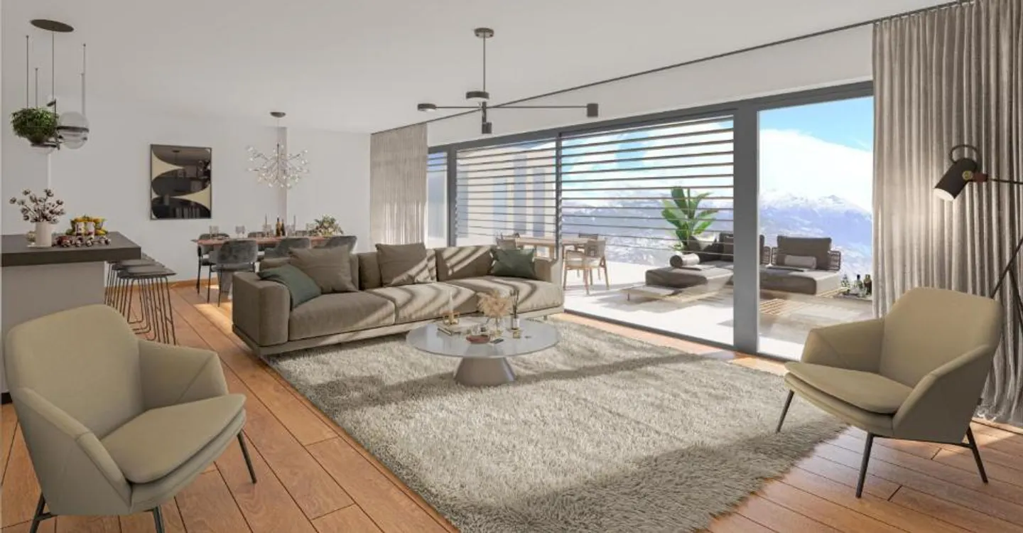 Villa E contigua 4.5 stanze a Vex - Foto 7 di 12