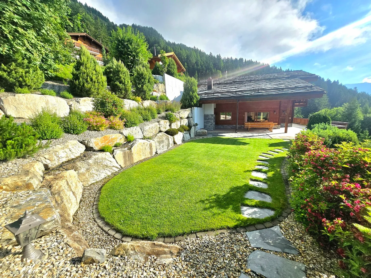 GROßARTIGES CHALET MIT 10 ZIMMERN IN ANZERE - GROßARTIGE AUSBLICK - Foto 9 von 26