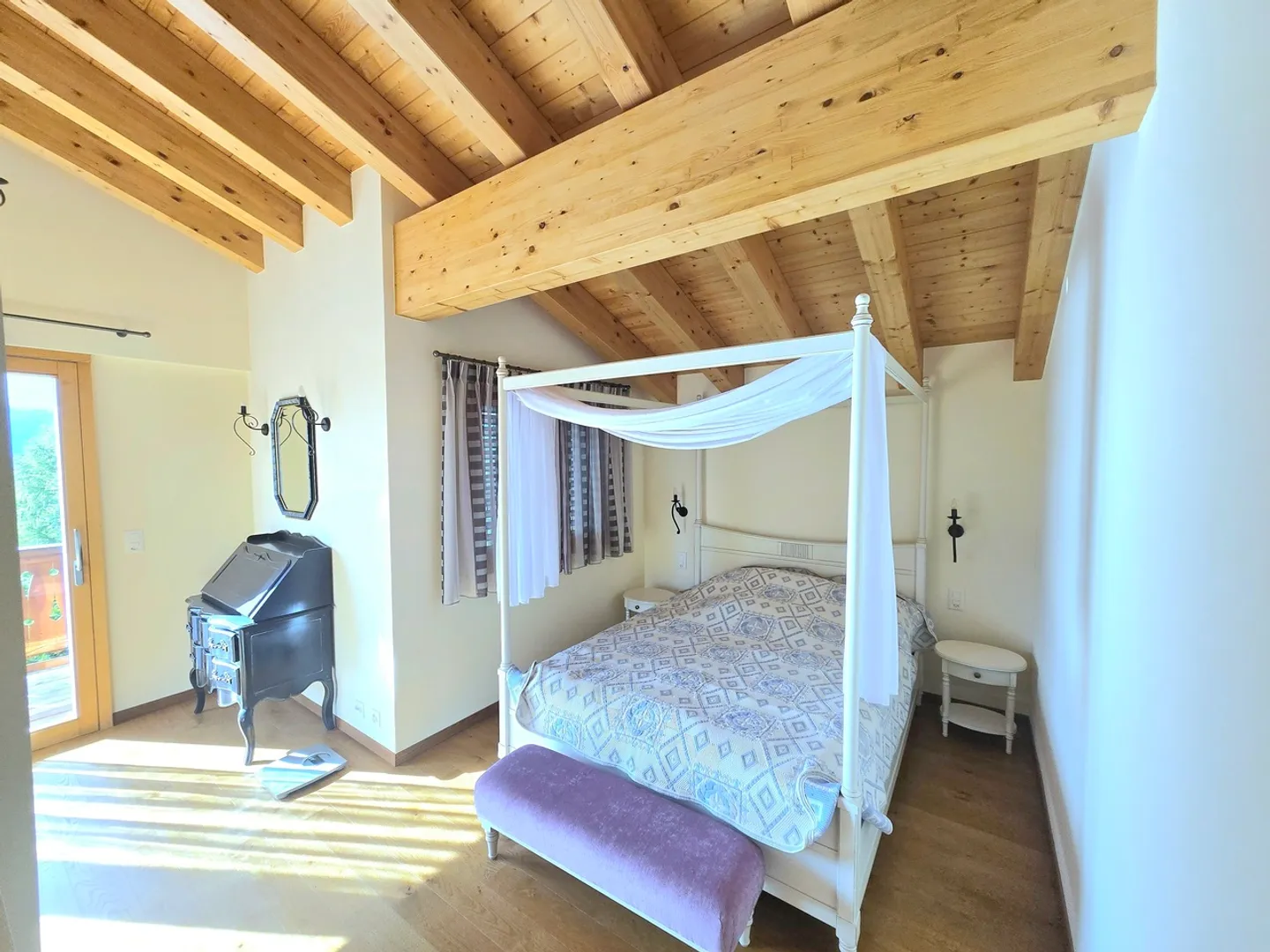 GROßARTIGES CHALET MIT 10 ZIMMERN IN ANZERE - GROßARTIGE AUSBLICK - Foto 17 von 26