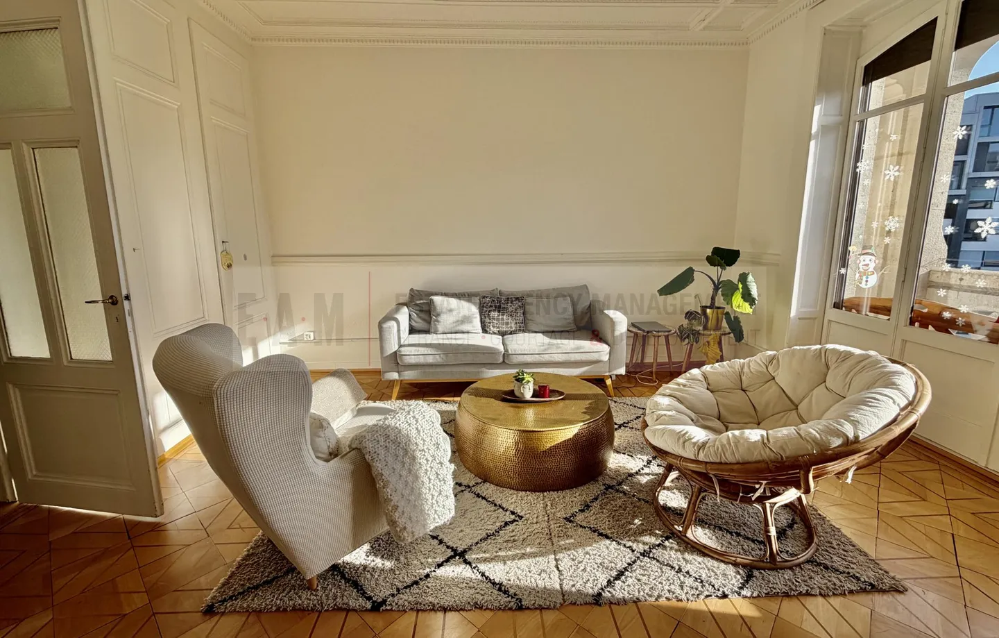 Charmante 6P Wohnung in Genf - Foto 1 von 9