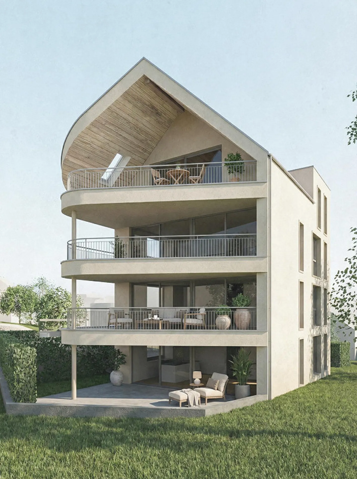 Exklusives Mehrfamilienhaus in Kirchberg - Foto 2 von 3