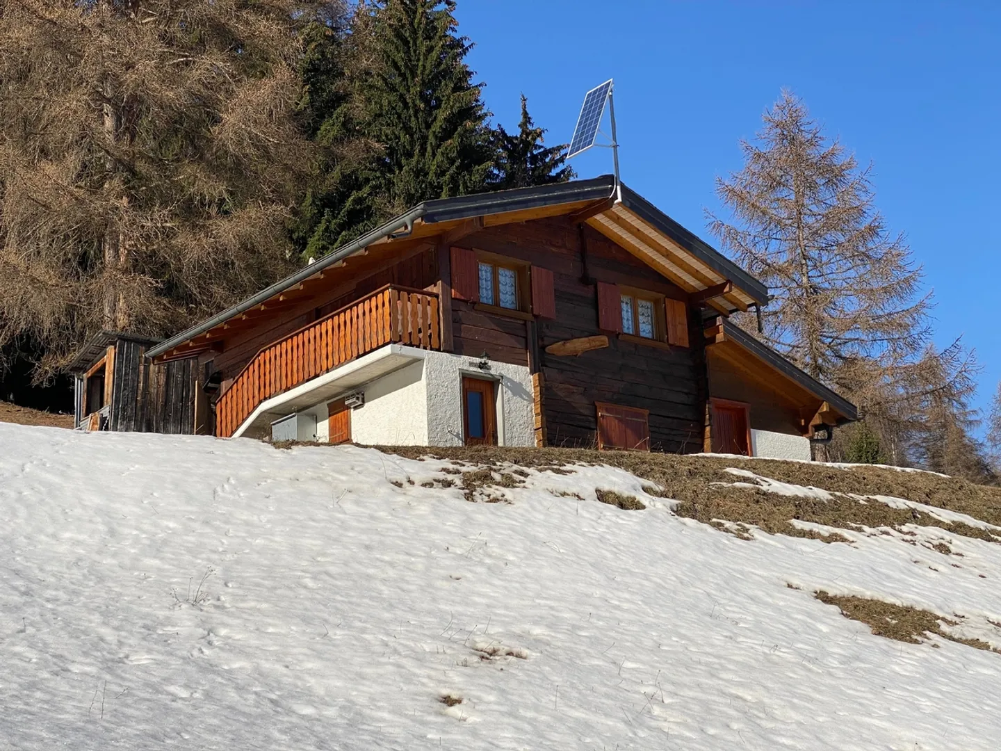 Charmanter Mayen mit Wunderschönem Blick in La Tzoumaz - Foto 6 von 9