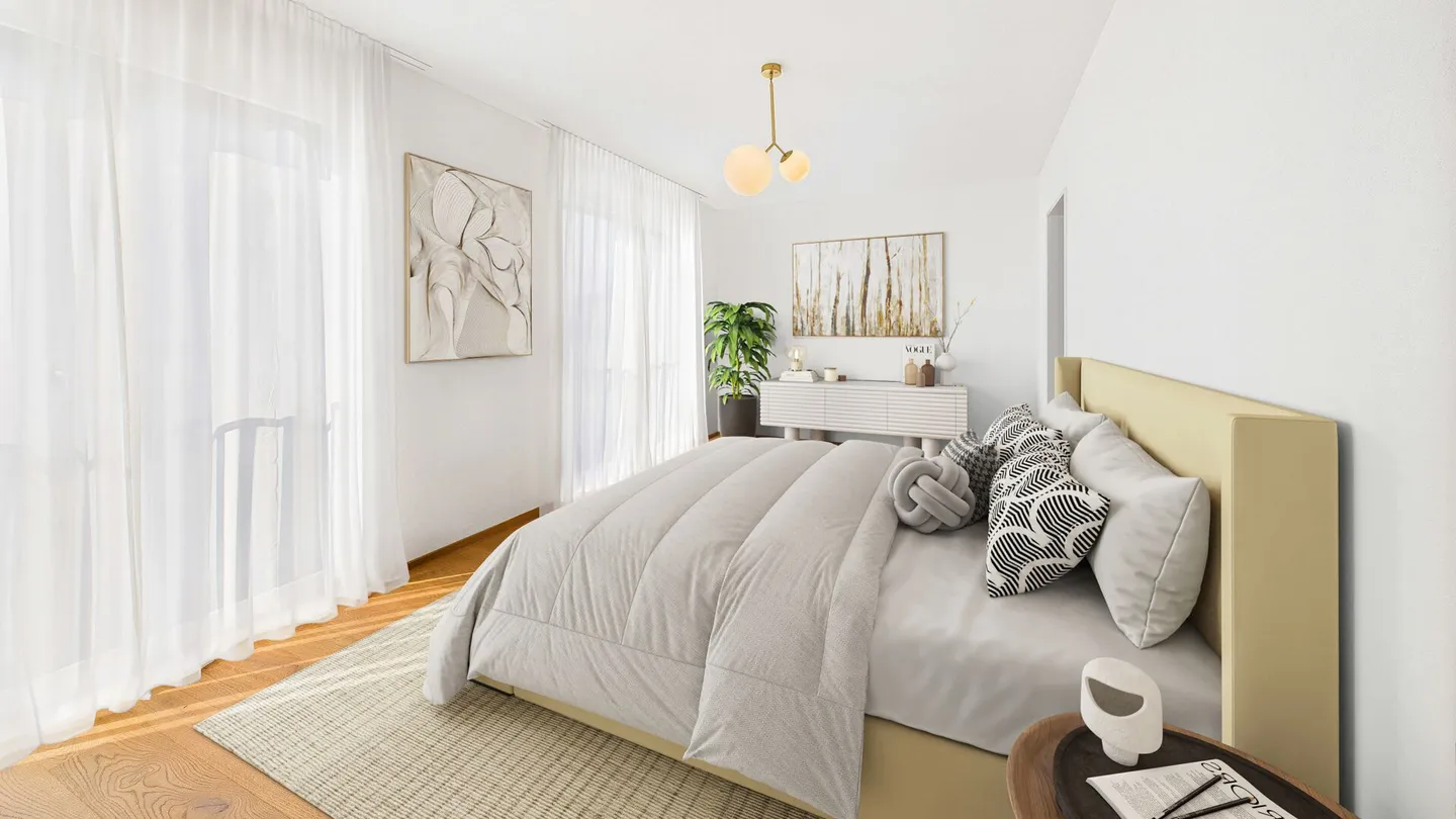 Vivere contemporaneo con loggia e layout ben progettato - Foto 6 di 10