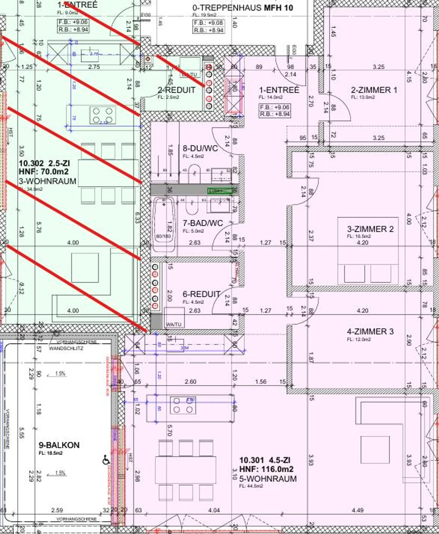 Stilvolle 4½-Zimmerwohnung - Foto 10 von 10