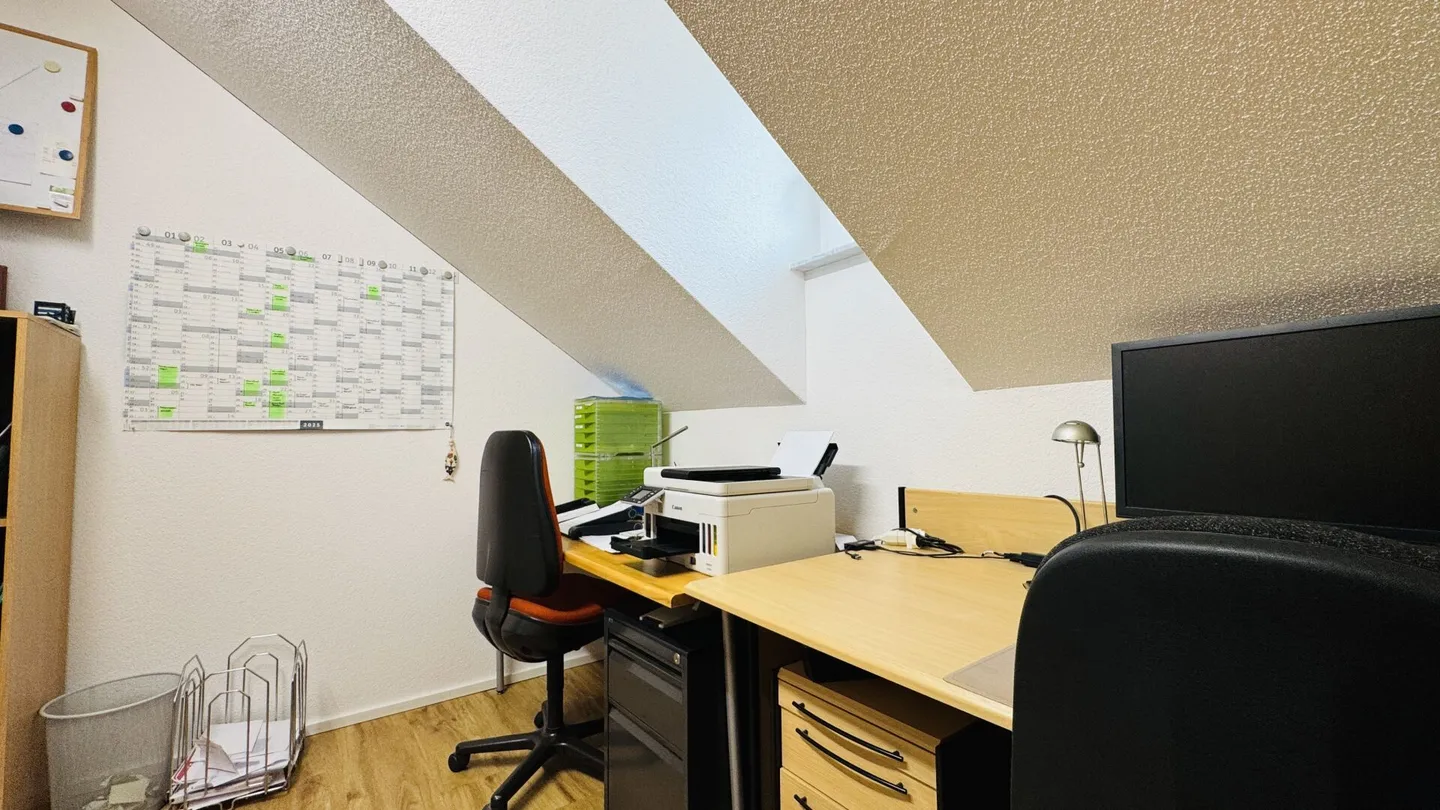 Casa multigenerazionale con 3 unità abitative, capanno e 15 posti auto - forte rendimento a Zunzgen - Foto 9 di 26