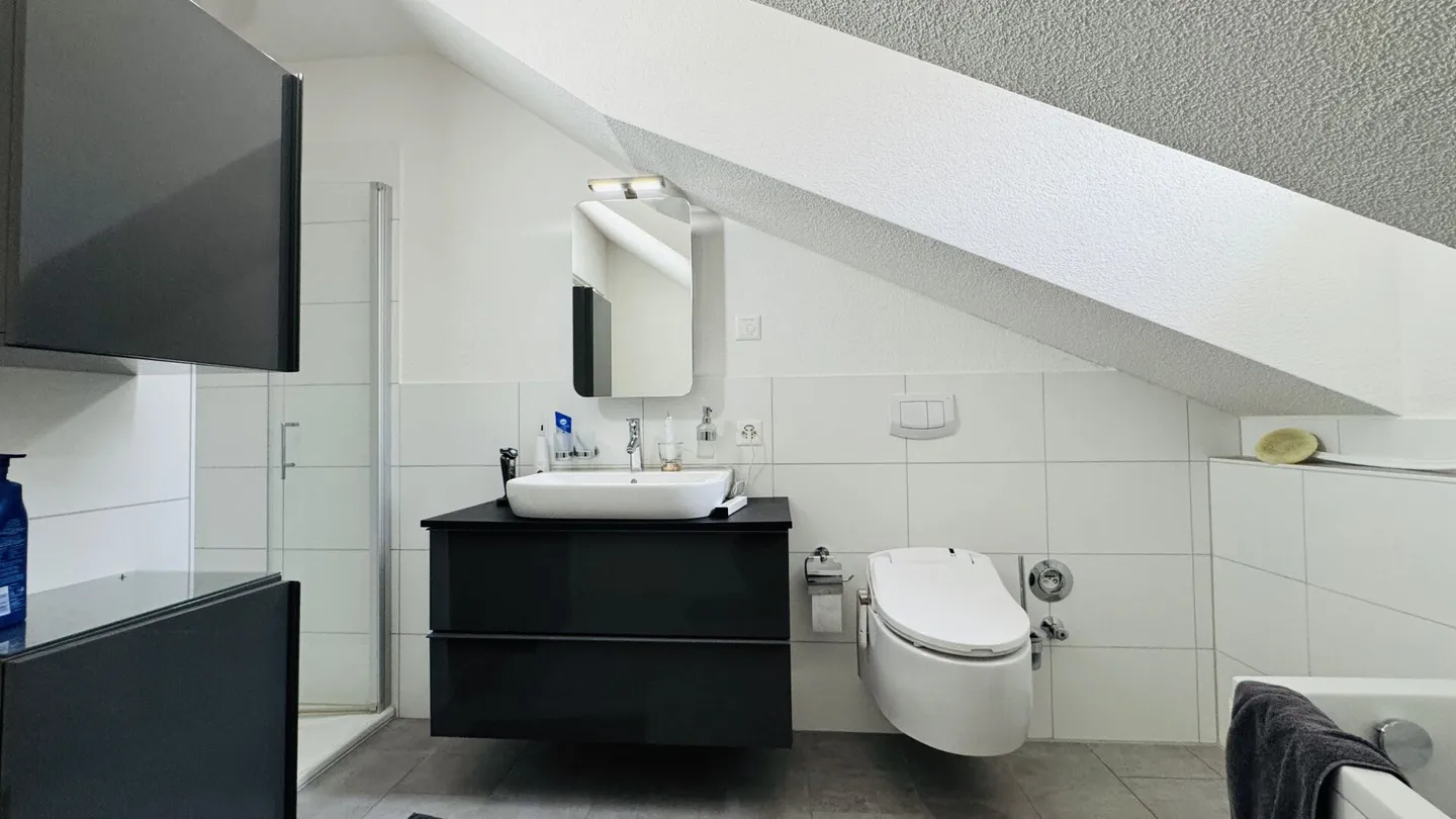 Casa multigenerazionale con 3 unità abitative, capanno e 15 posti auto - forte rendimento a Zunzgen - Foto 11 di 26