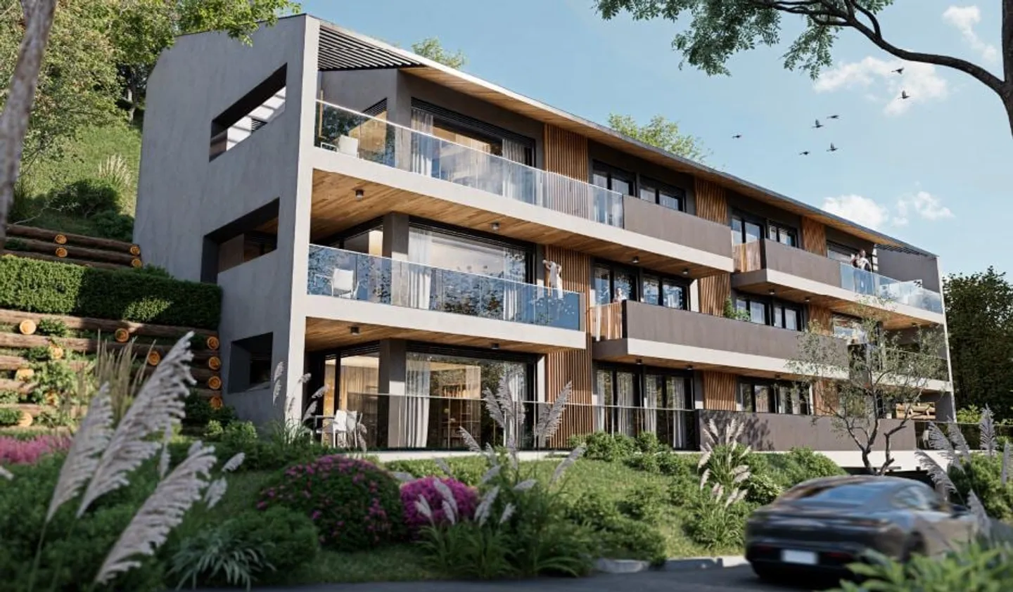 BOSCO LUGANESE – STYLE AND ELEGANCE ON TWO LEVELS – 4.5 ROOMS (APP. 5) - Photo 4 of 6