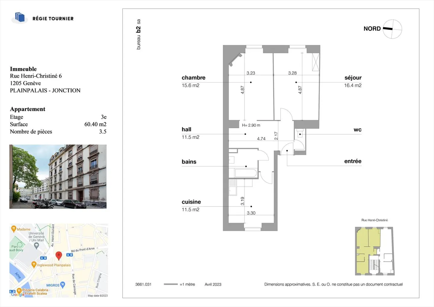 3.5 Room Apartment - Photo 5 of 5