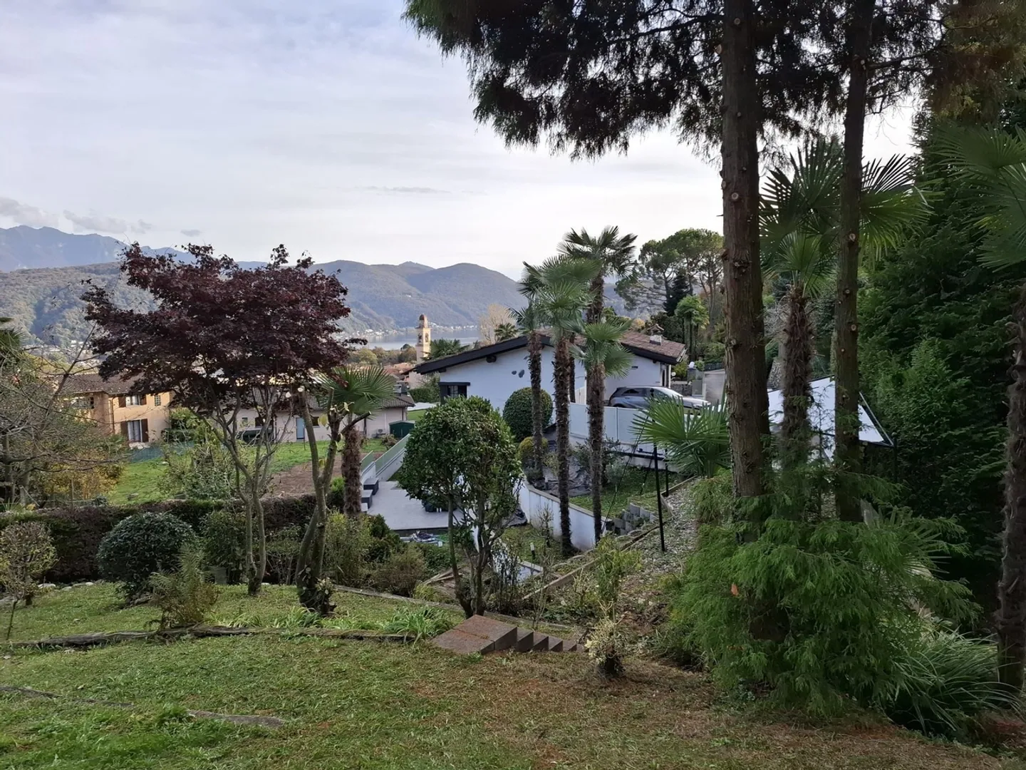 Bauland mit Seeblick und privatem Zugang - exklusive Lage nahe dem Luganersee - Foto 5 von 13