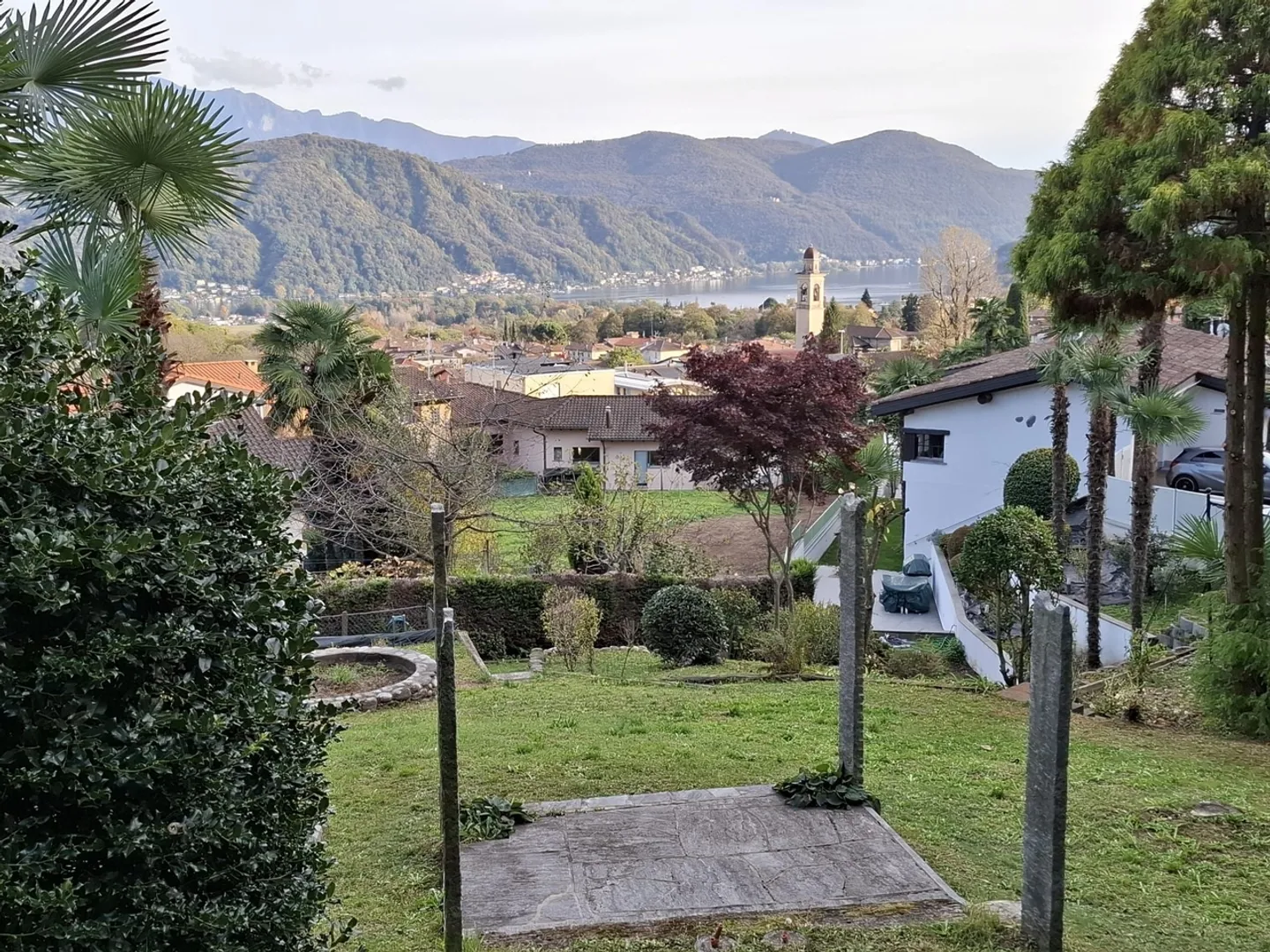 Bauland mit Seeblick und privatem Zugang - exklusive Lage nahe dem Luganersee - Foto 10 von 13