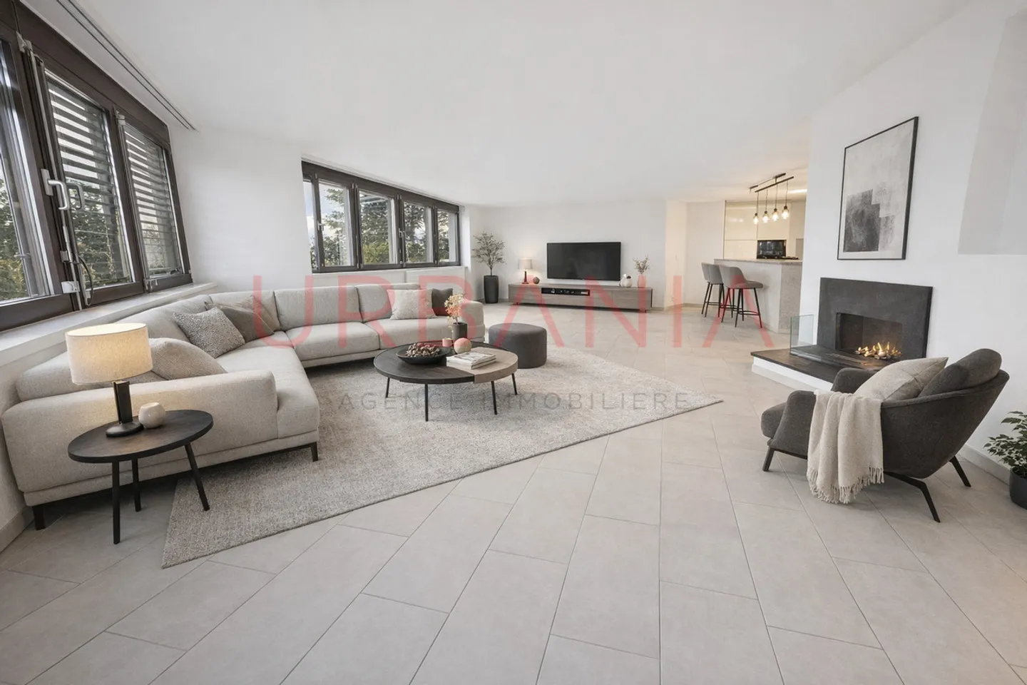 Superbo appartamento di 5,5 locali con vista sul lago di Ginevra - Foto 1 di 6