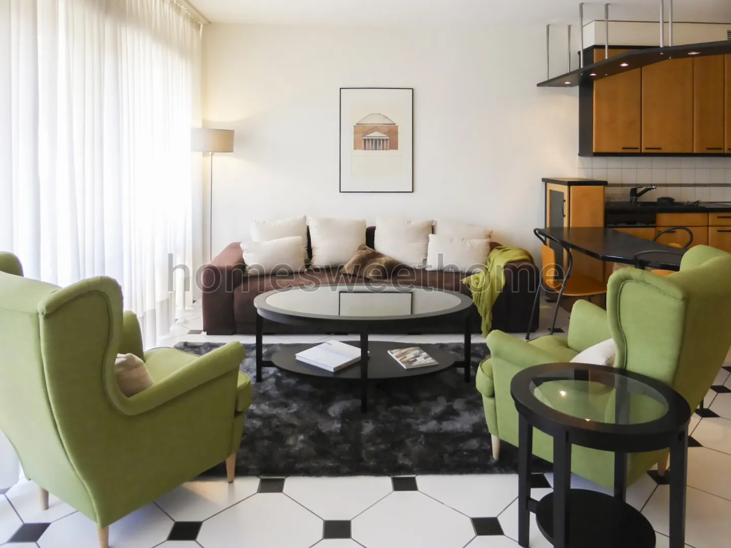 Furnished 1-room apartment - Photo 1 of 7