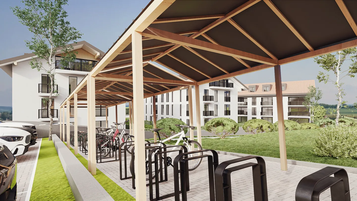 3,5 stanze nuove con terrazza e grande giardino - Foto 4 di 13