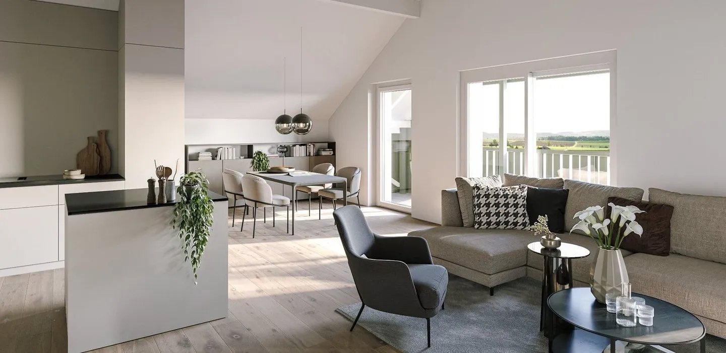 New Construction Project: Modern 3.5-Room Apartment in Doerflingen - Photo 1 of 4