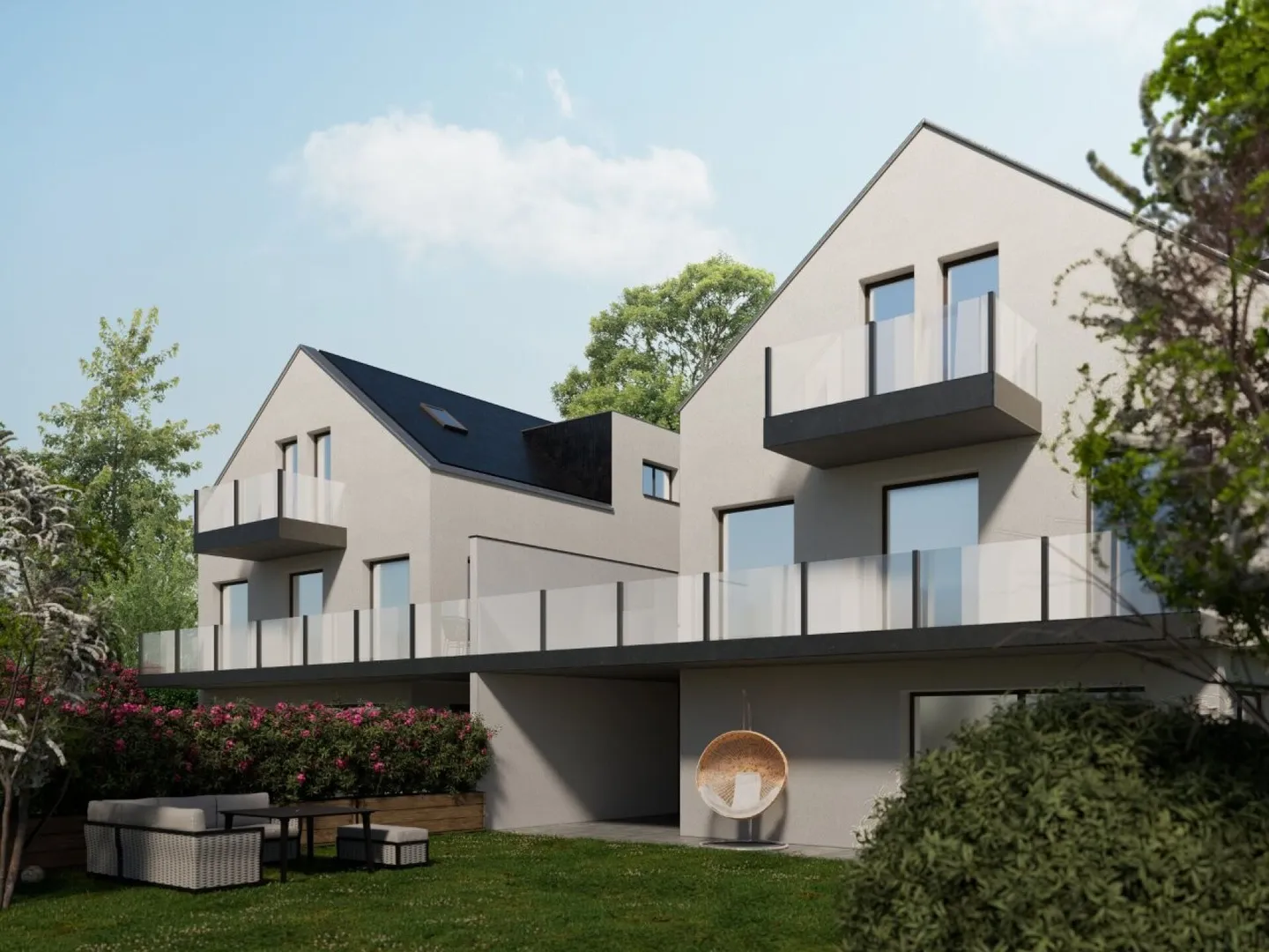Moderna casa unifamiliare di nuova costruzione con appartamento - Foto 3 di 5