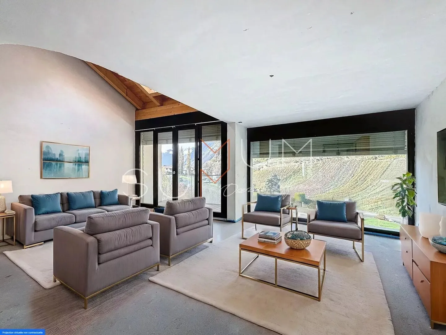 Triplex de Luxe à Saillon - Photo 1 sur 13