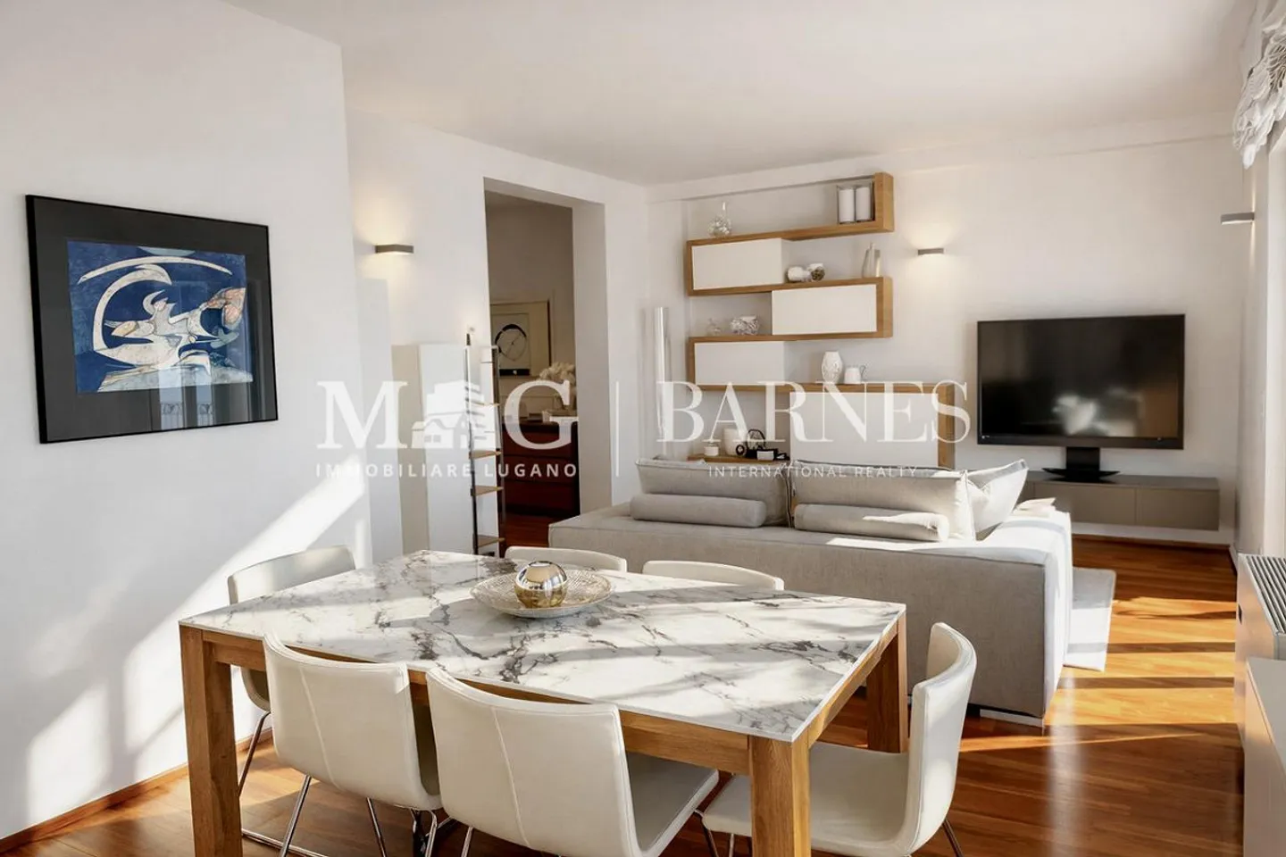 Lugano Castagnola: 2,5-Zimmer-Wohnung mit Seeblick - Foto 6 von 8