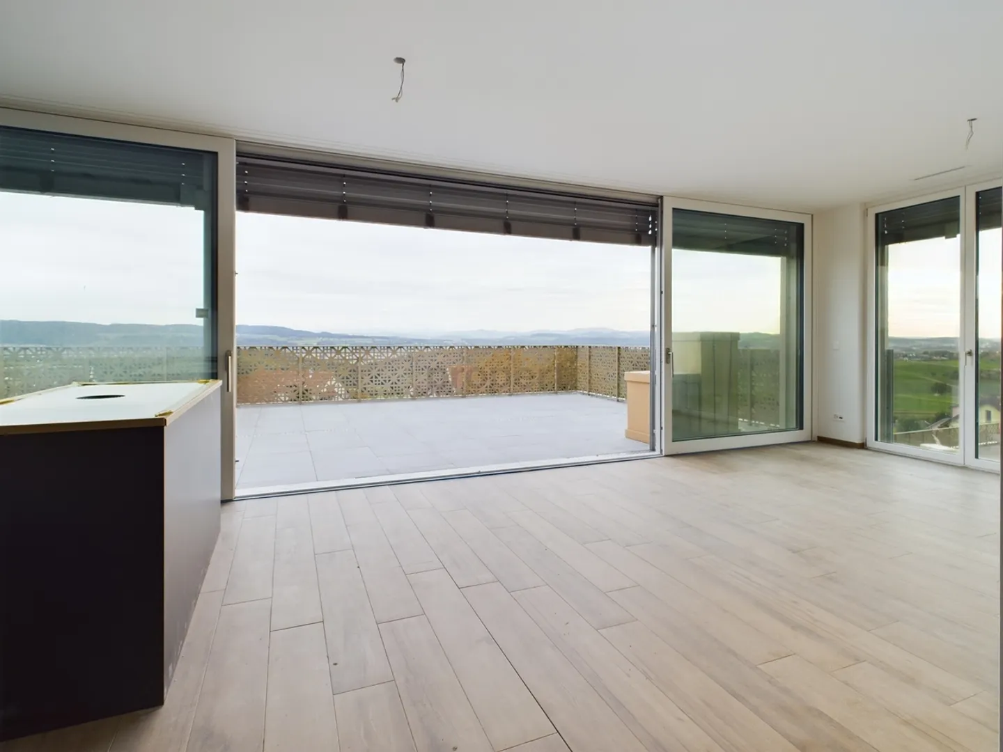 Perfezione del Penthouse: Esclusivo appartamento attico di 4,5 stanze con vista mozzafiato a Herdern! - Foto 1 di 10