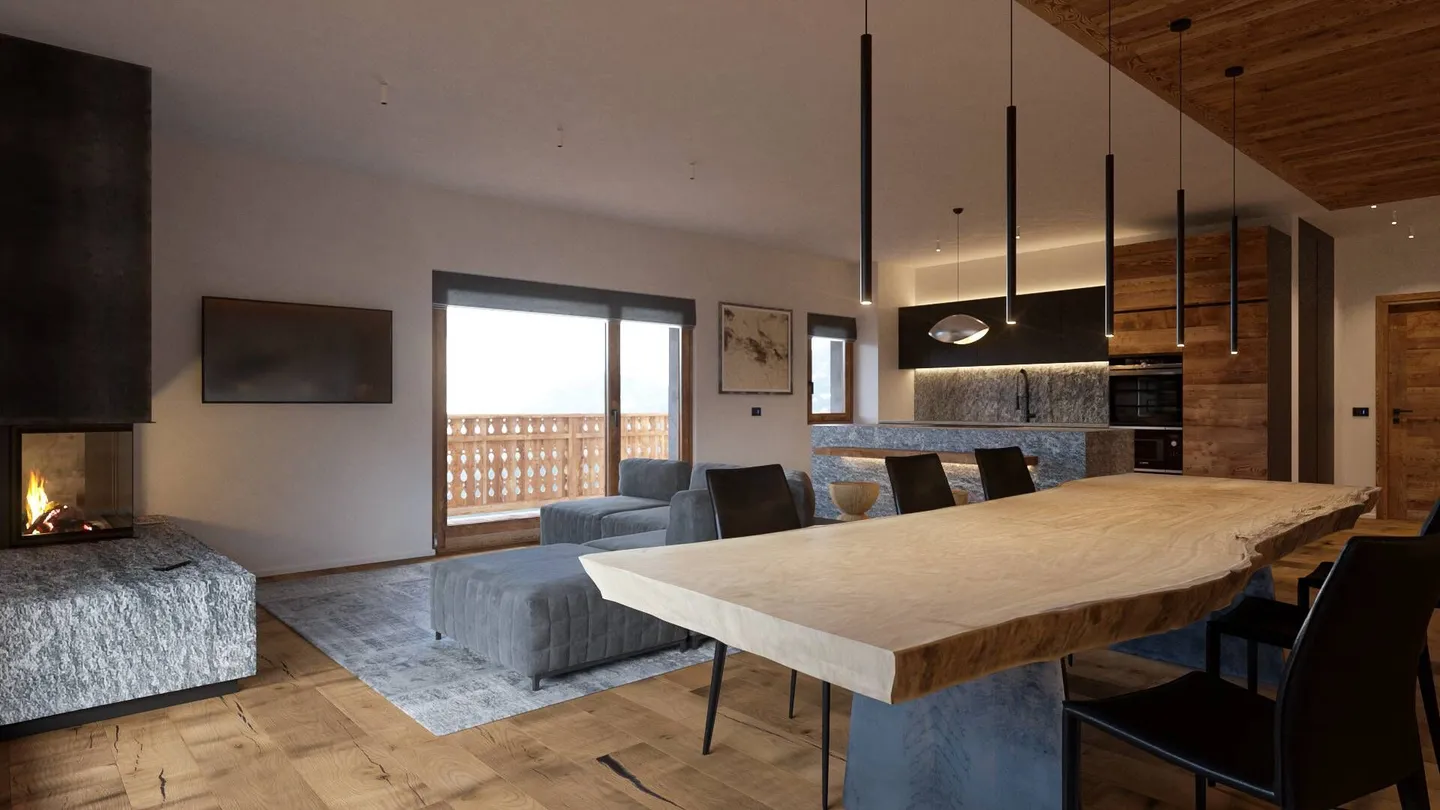 Apartment 4.5 rooms in Crans-Montana - Photo 3 sur 9