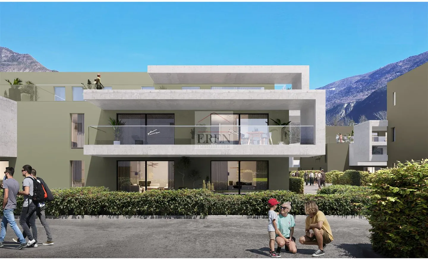 Appartement moderne au rez-de-chaussée - Photo 1 sur 13