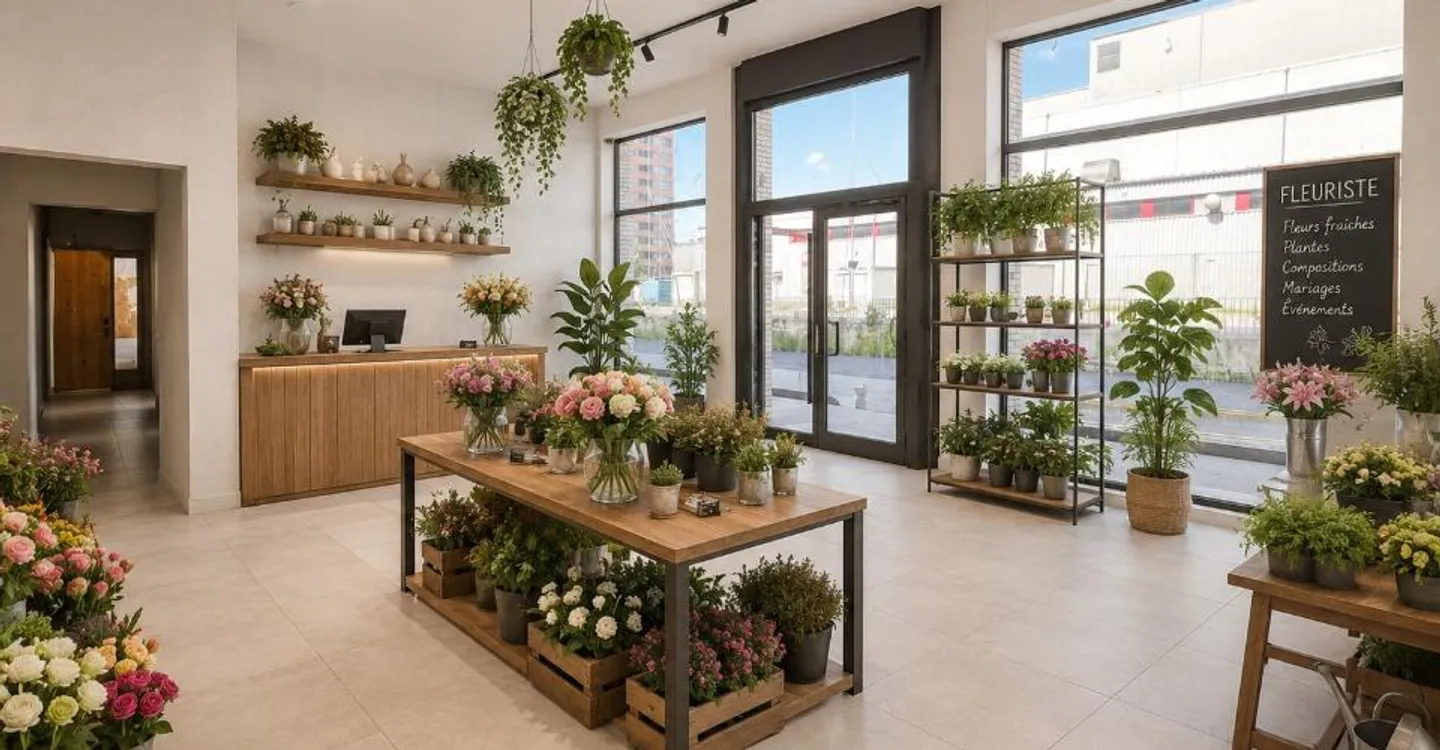 Gewerbefläche zur Miete im neuen Öko-Viertel in Marly! - Foto 1 von 2