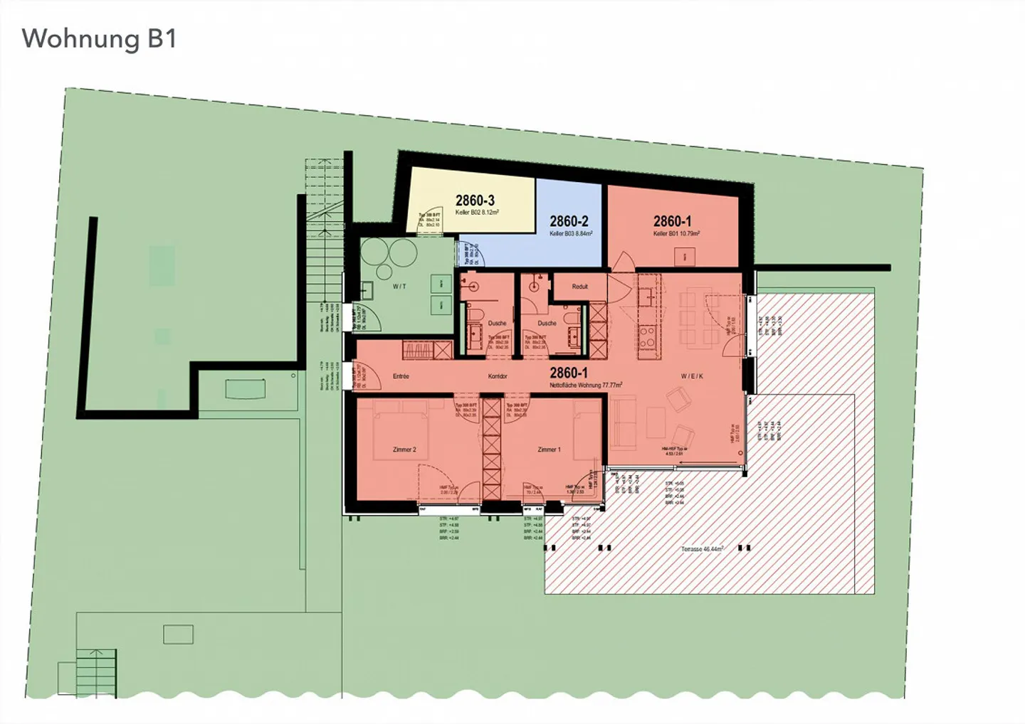 Appartements neufs modernes de 3.5 et 4.5 pièces (appartements de première occupation et de vacances) - Photo 23 sur 26