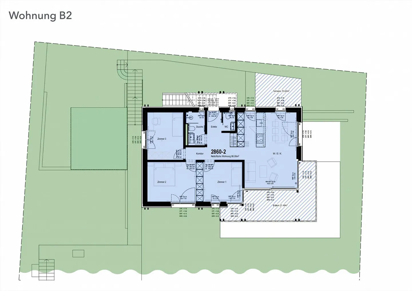 Appartements neufs modernes de 3.5 et 4.5 pièces (appartements de première occupation et de vacances) - Photo 24 sur 26