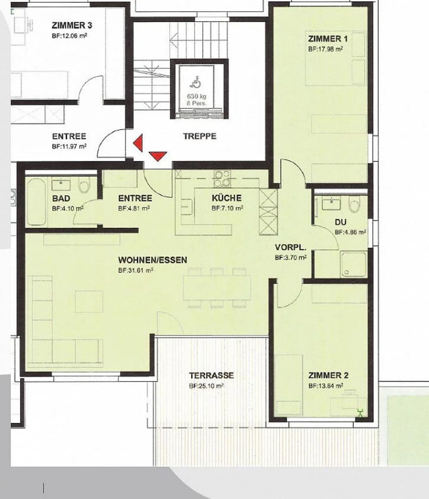 Appartement de 3,5 pièces en standard de propriété - Photo 18 sur 18