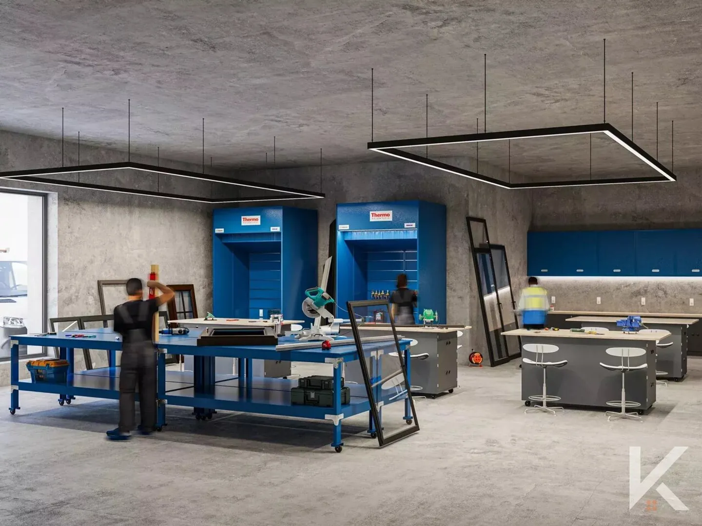 Industrieller Kasten von 62,15 m2 - Foto 4 von 11