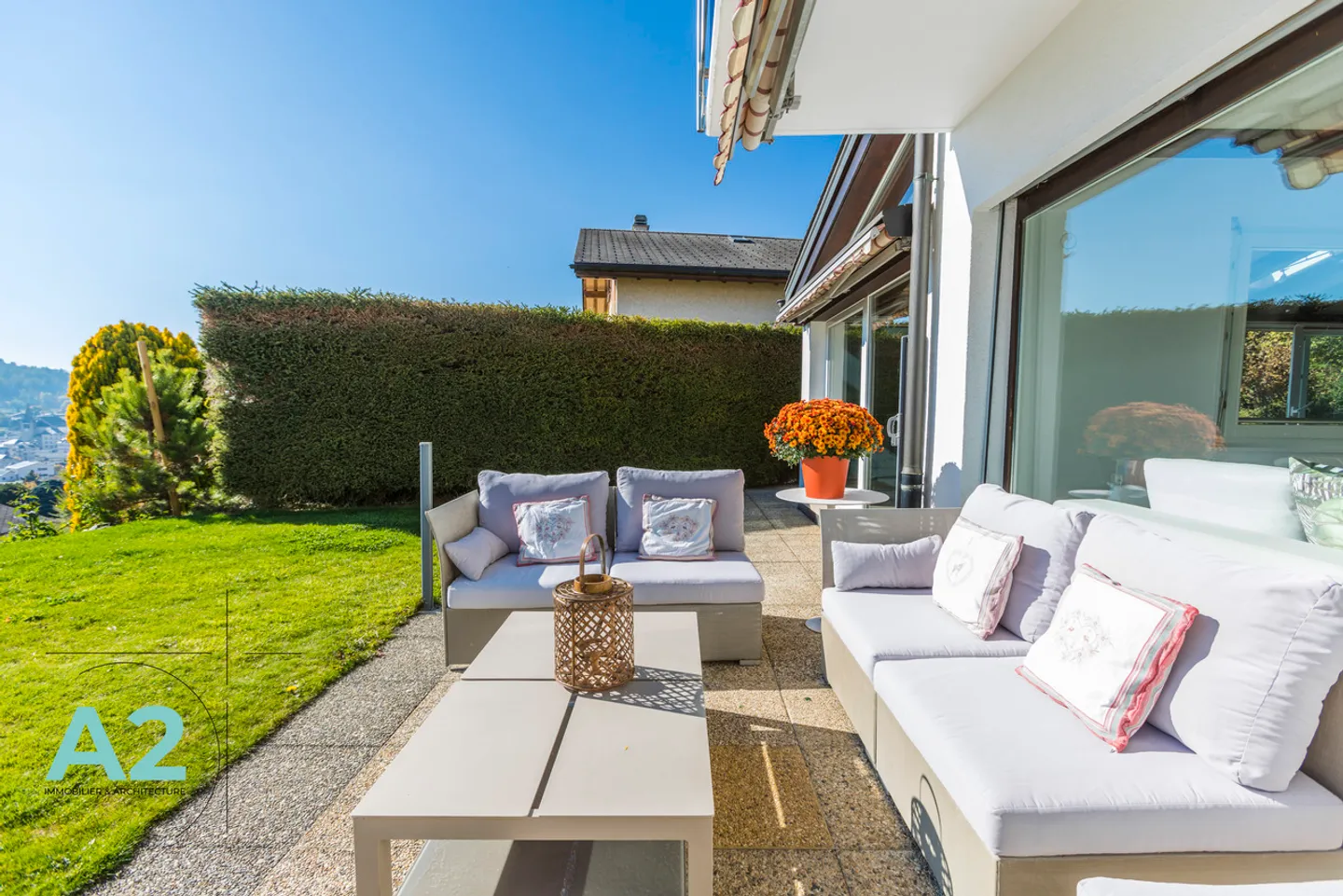 LOCATION A L'ANNEE : Villa  A 5 minutes en voiture de Crans-Montana - Foto 3 di 21