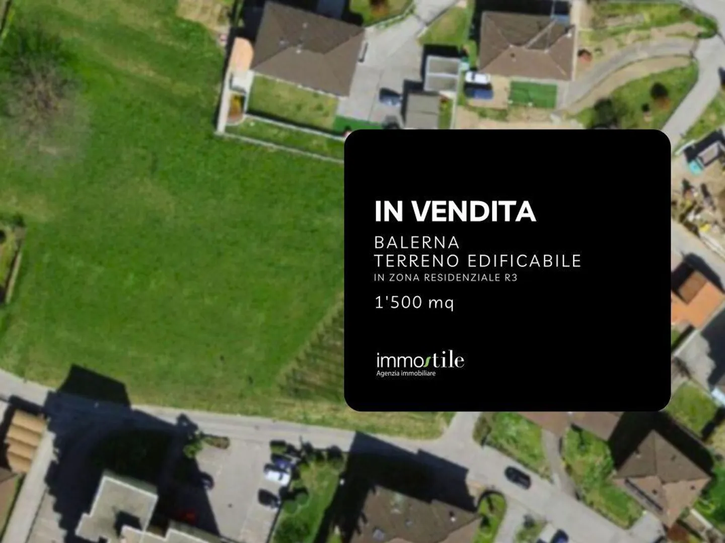 Splendid building plot, divisible (min. 370 sqm) in Balerna - Photo 1 of 1