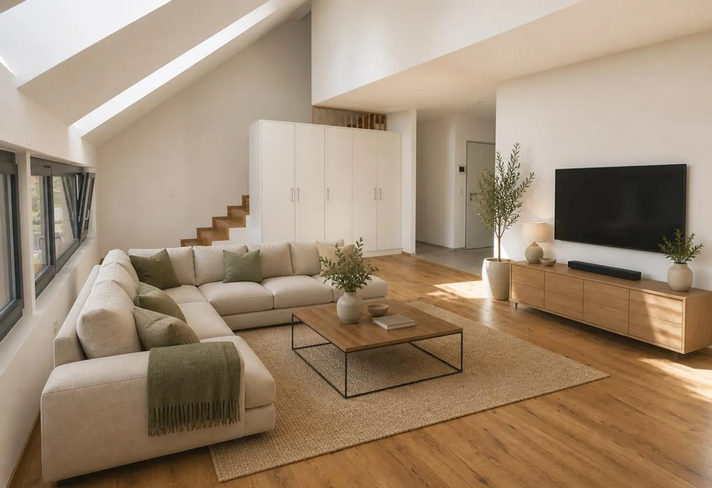 Appartement en duplex lumineux et moderne dans un emplacement calme - Photo 5 sur 12