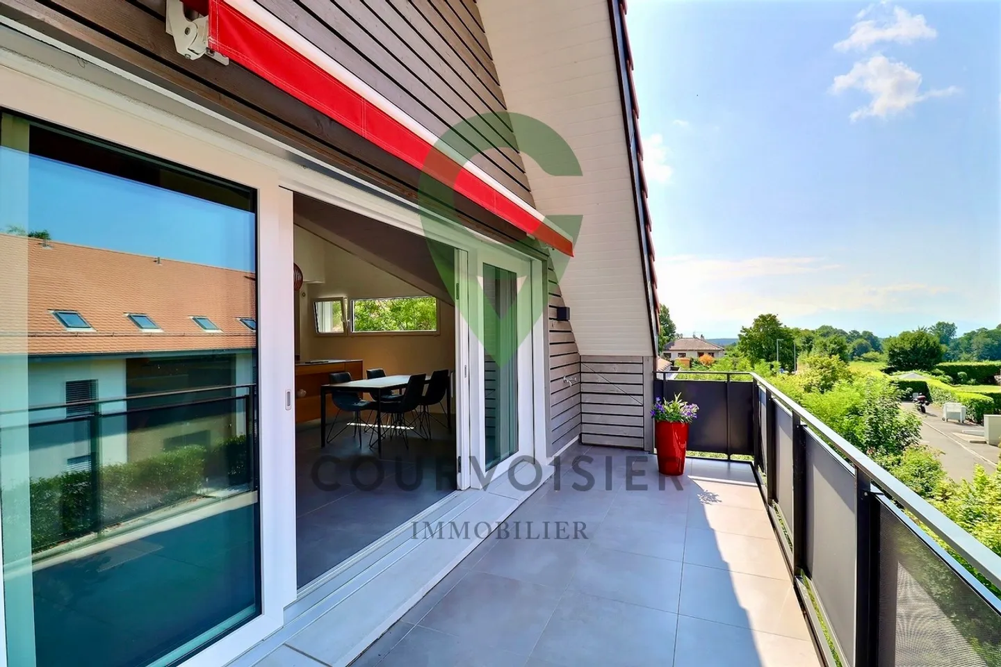 Wunderschöne neue Duplex-Penthouse mit atemberaubendem Blick auf den Mont-Blanc - Foto 14 von 14