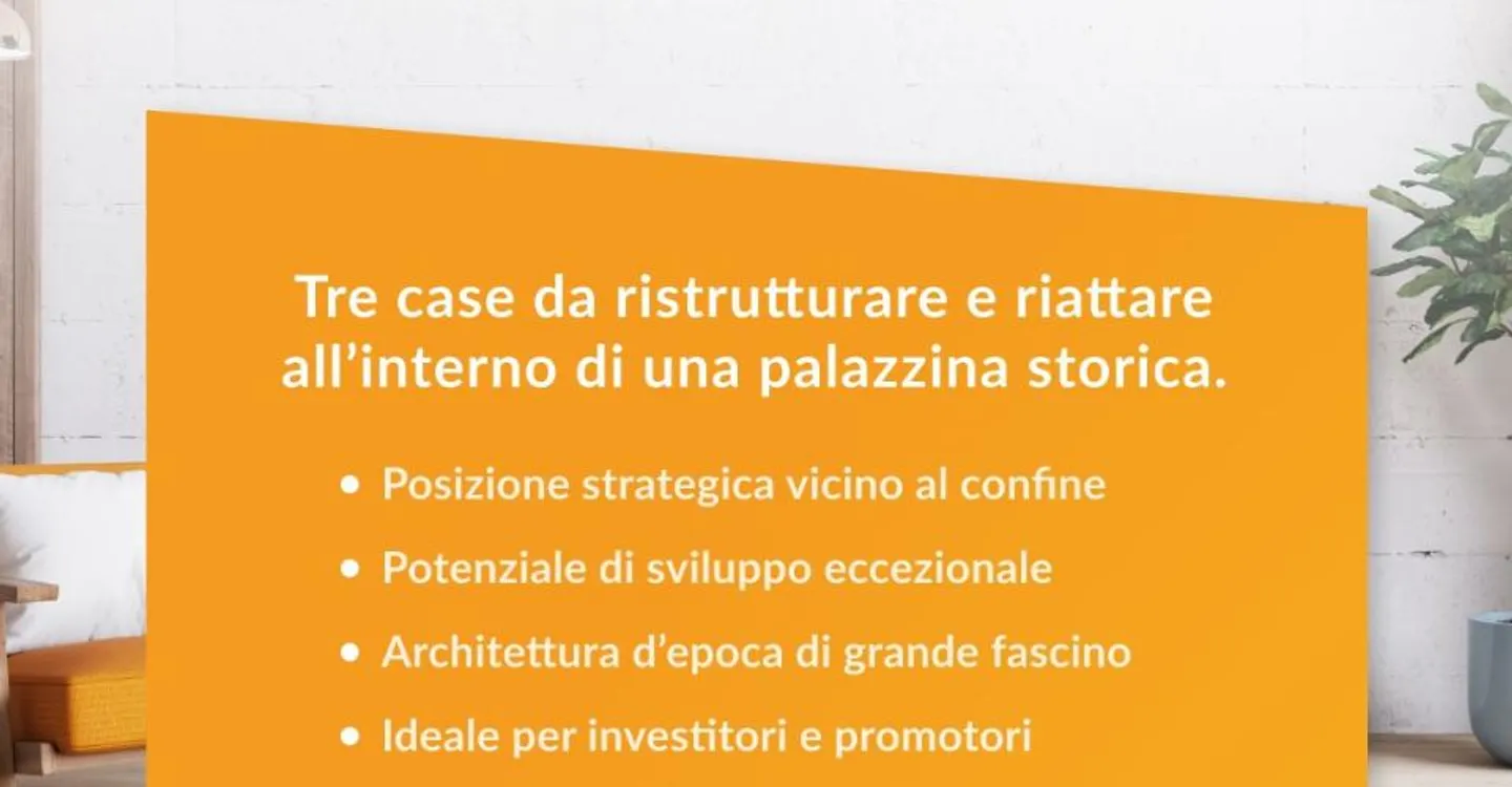 Historisches Gebäude zur Renovierung in Ponte Tresa - Foto 1 von 1