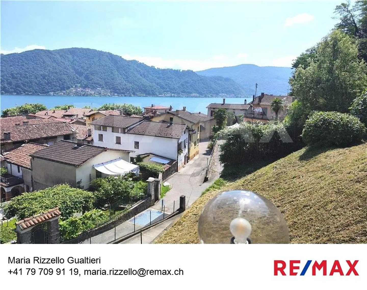 Terrain constructible avec belle vue sur le lac et les montagnes - Photo 1 sur 8