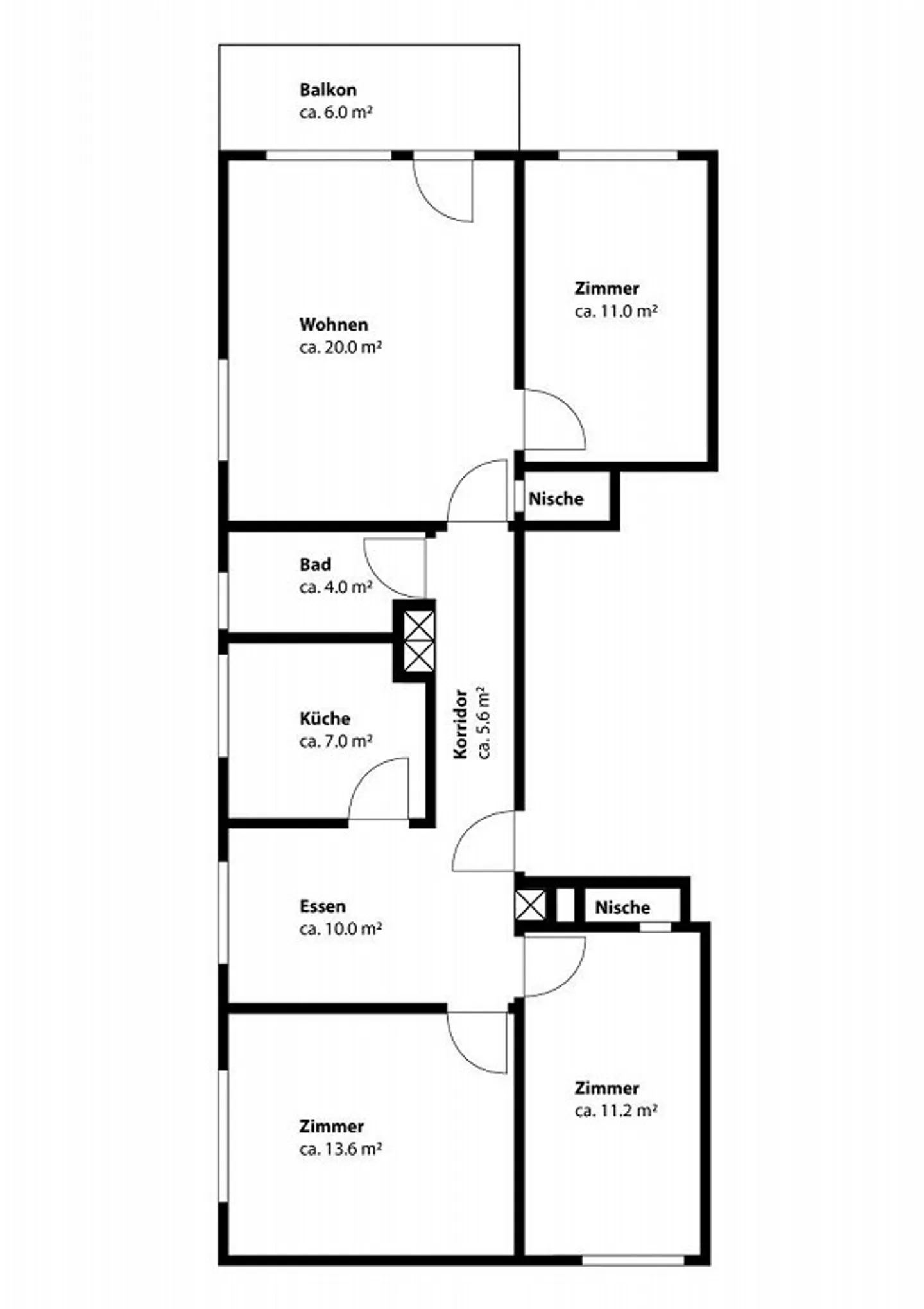 Helle 4.5 Zimmer Wohnung mit Rheinsicht - Photo 5 sur 10
